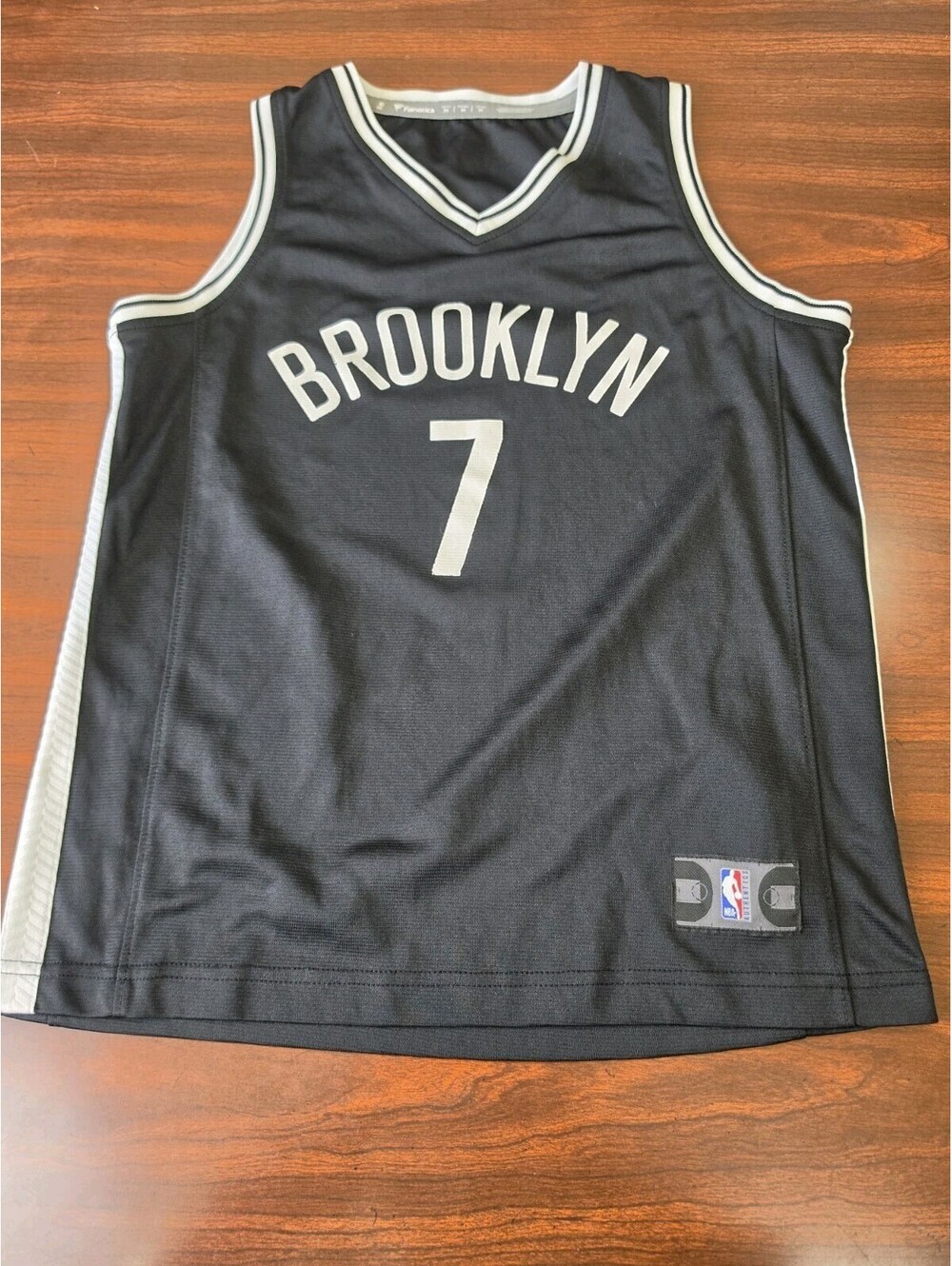 Kevin Durant #7 Brooklyn Nets Youth Black Basketball Jersey Fanatics NBA Youth